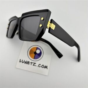 Balmain B VI Black and Gold Sunglasses